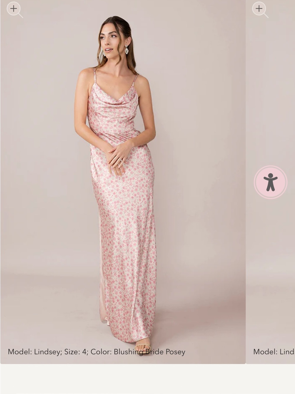 Revelry Satin Dress